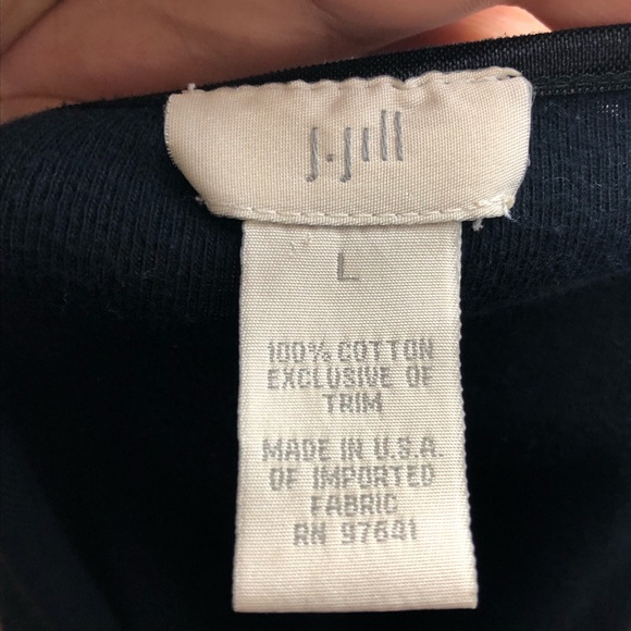 J Jill Black classy long sleeve - Picture 5 of 5